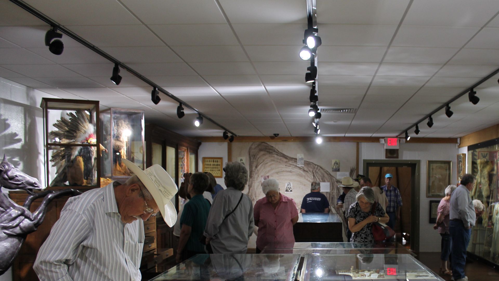 File:The majority of the new museum (dedicated 4-28-2012) lays inside a high security gun vault.jpg