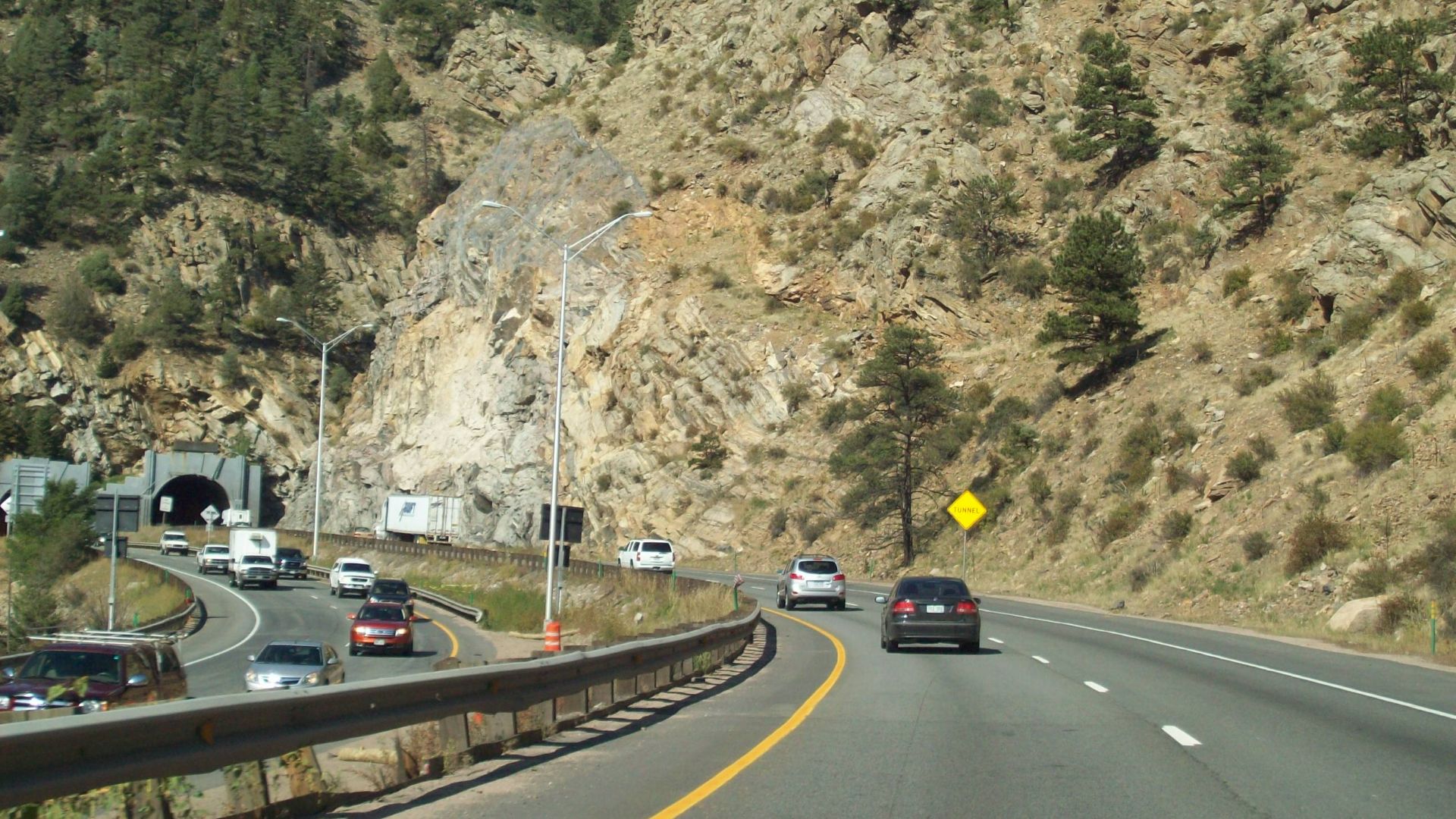 File:Interstate 70 through Colorado Mountains.jpg