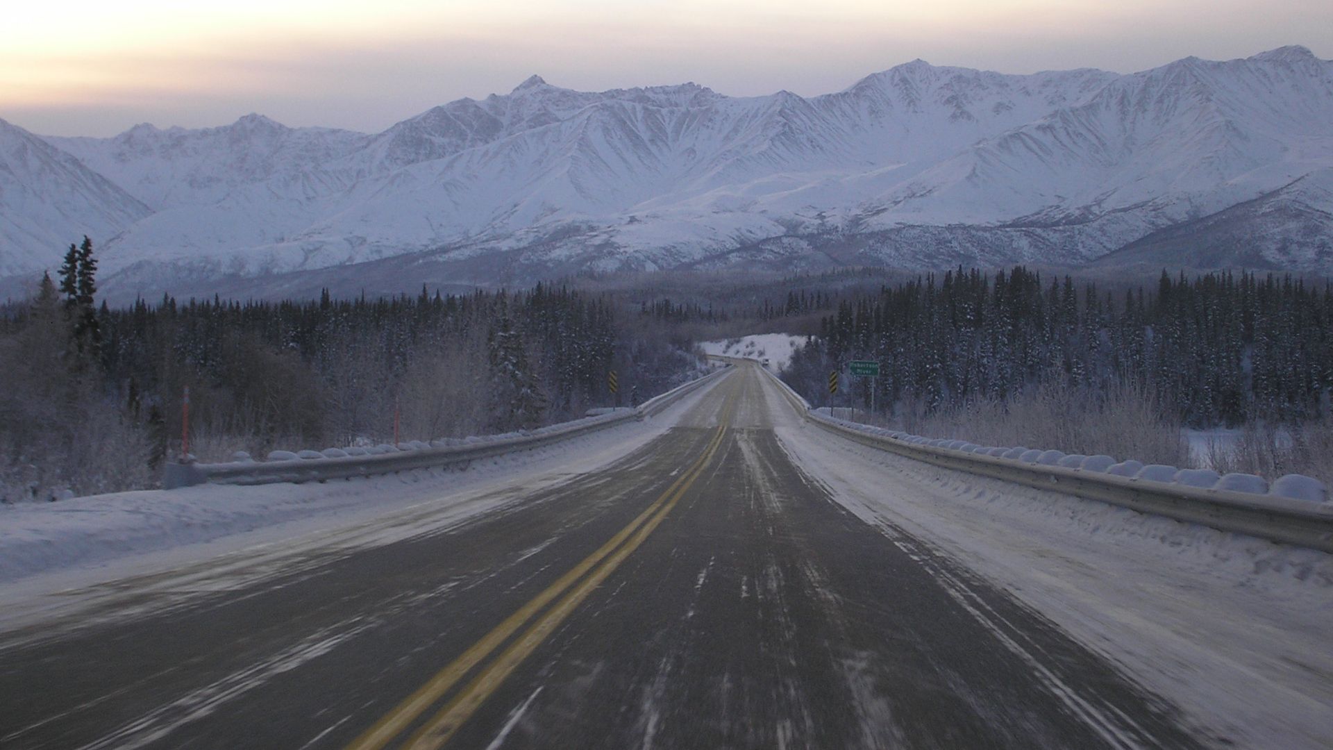 File:Driving the Alaska Highway.jpg