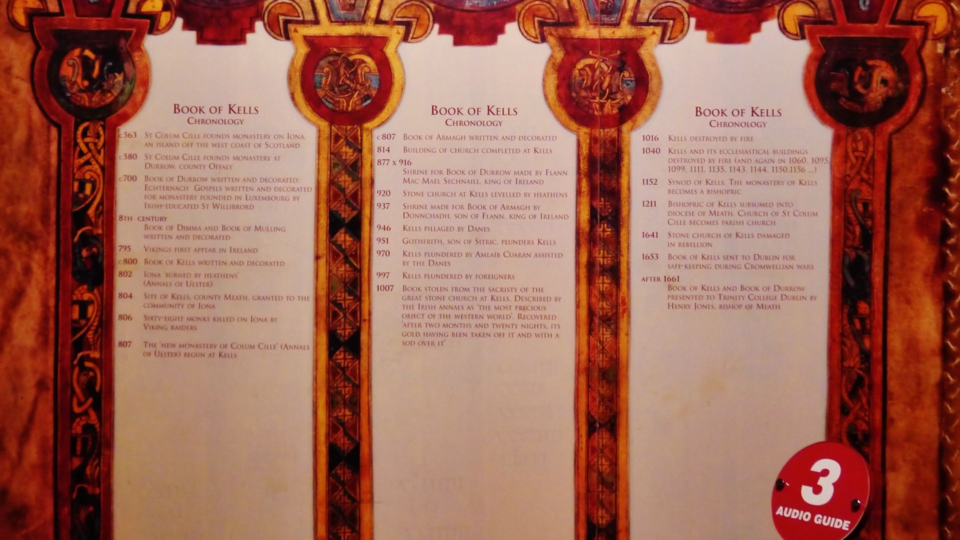 File:Dublin Trinity College Library Book of Kells Exhibition 4.jpg