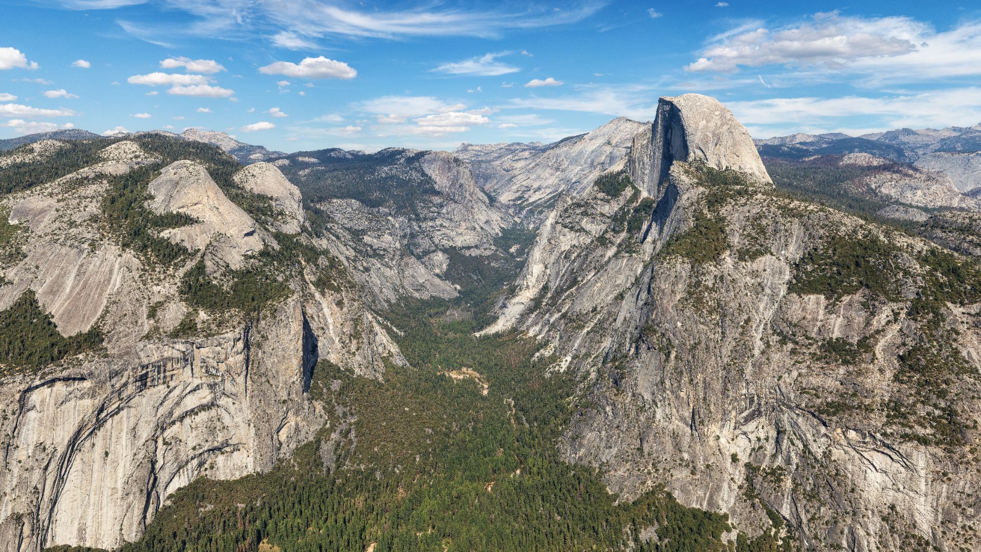File:Half Dome with Eastern Yosemite Valley.jpg