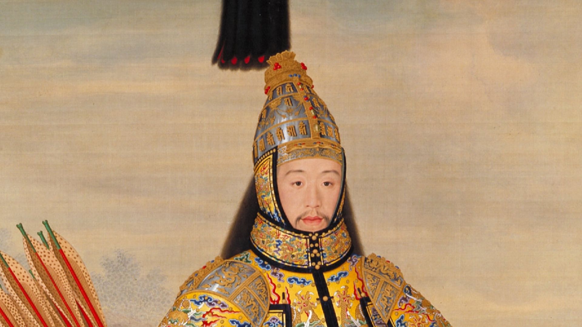 File:The Qianlong Emperor in Ceremonial Armour on Horseback.jpg