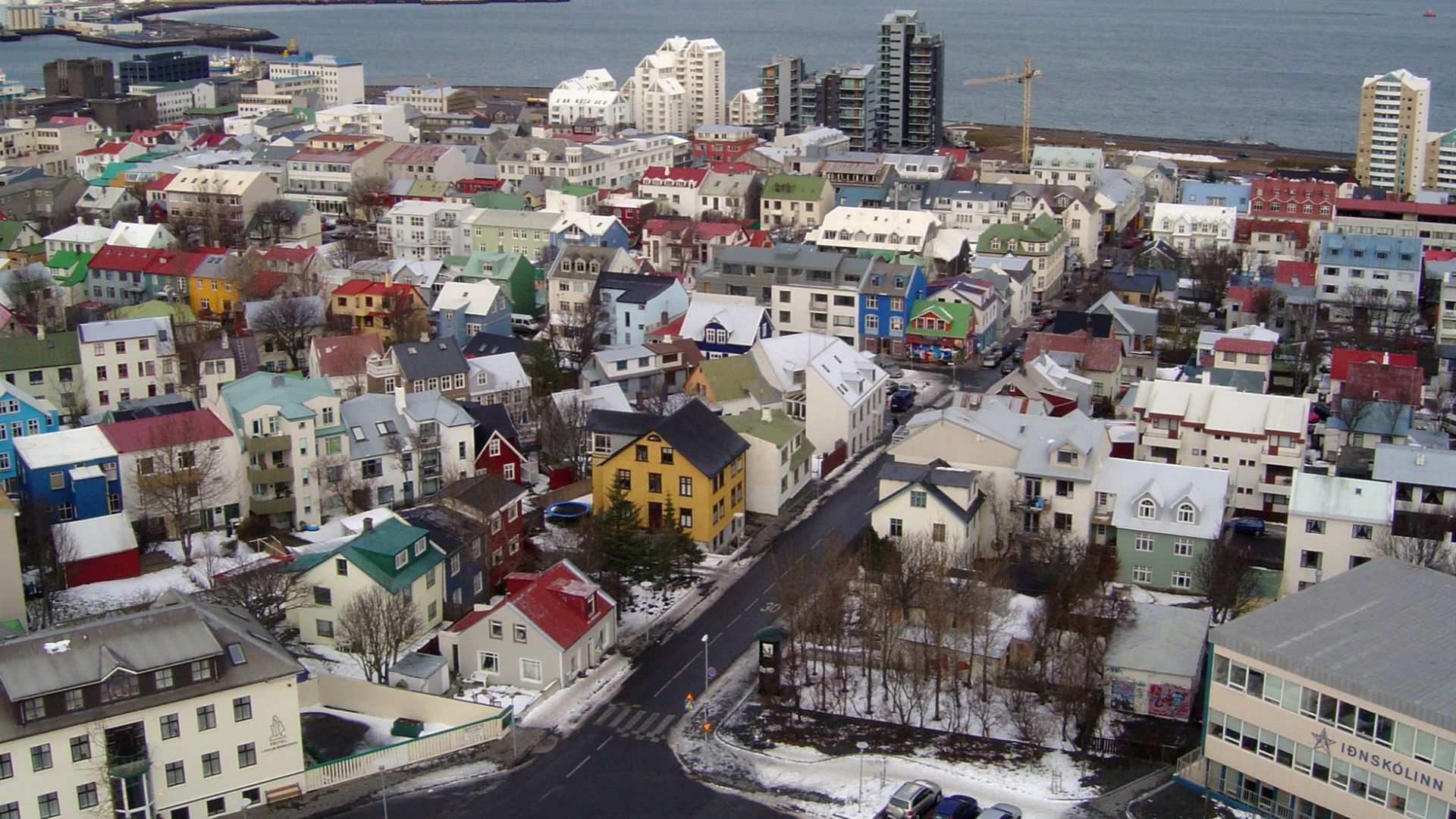 File:Reykjavik City Iceland Downtown Cityscape.jpg