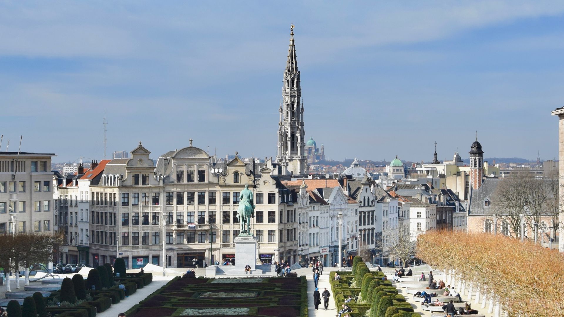 File:Brussels view from Mont des Arts, Brussels, Belgium (cropped).jpg