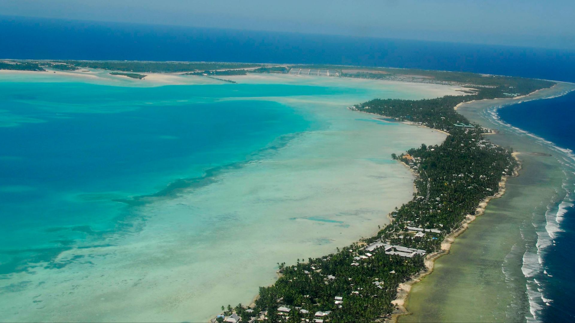 File:South Tarawa from the air.jpg