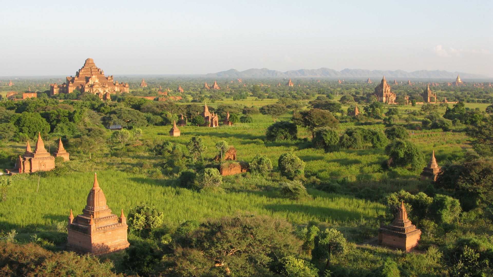 File:Old Bagan, Myanmar, Bagan plains at sunset.jpg