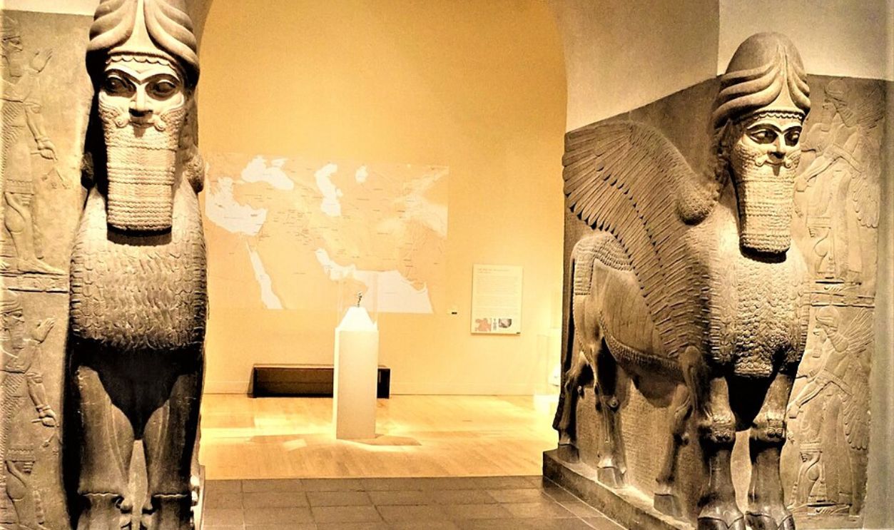 File:Human-Headed Winged Bull (Lamassu) - MET - Joy of Museums.jpg