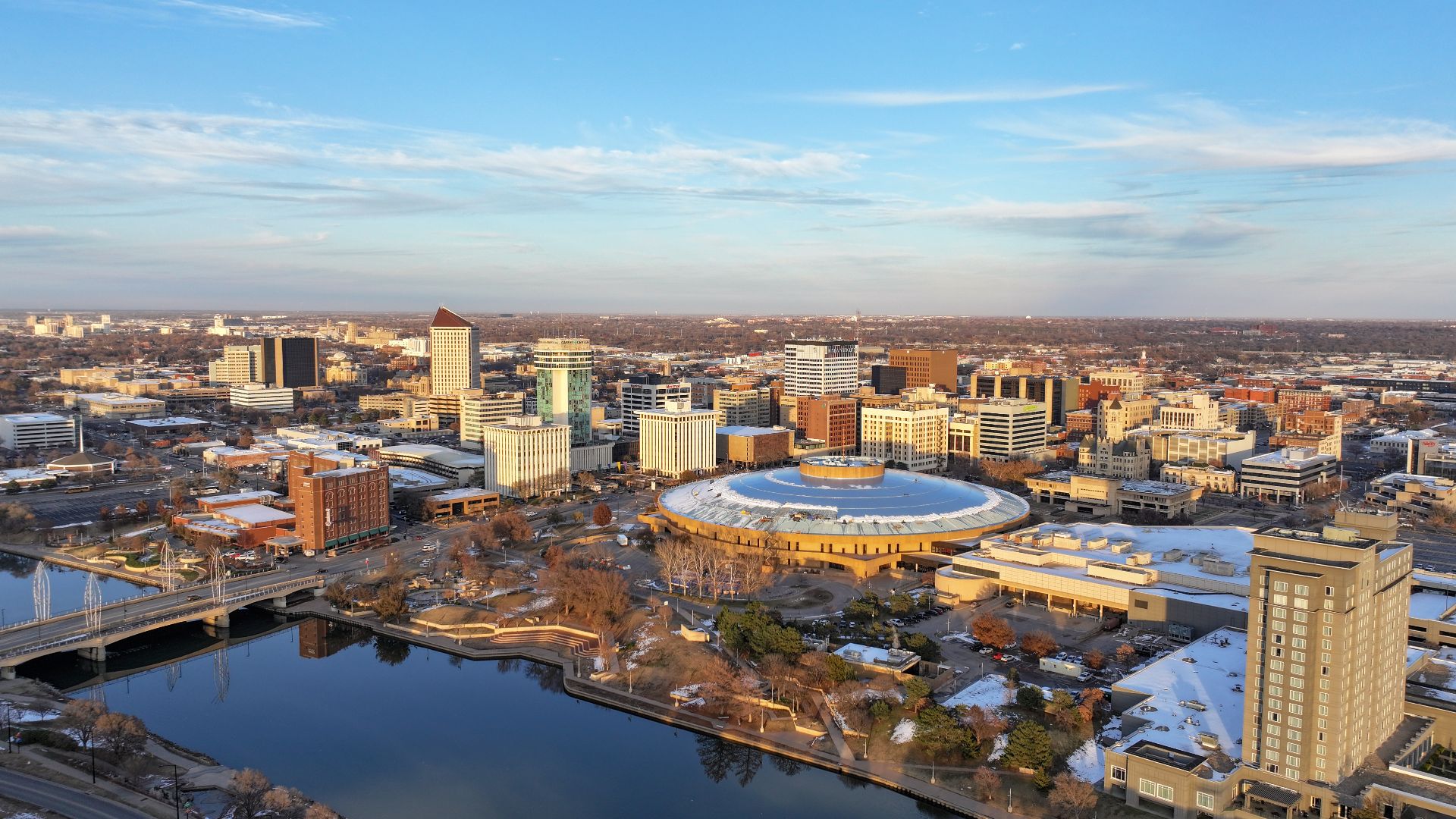 File:Wichita, Kansas skyline aerial view.jpg