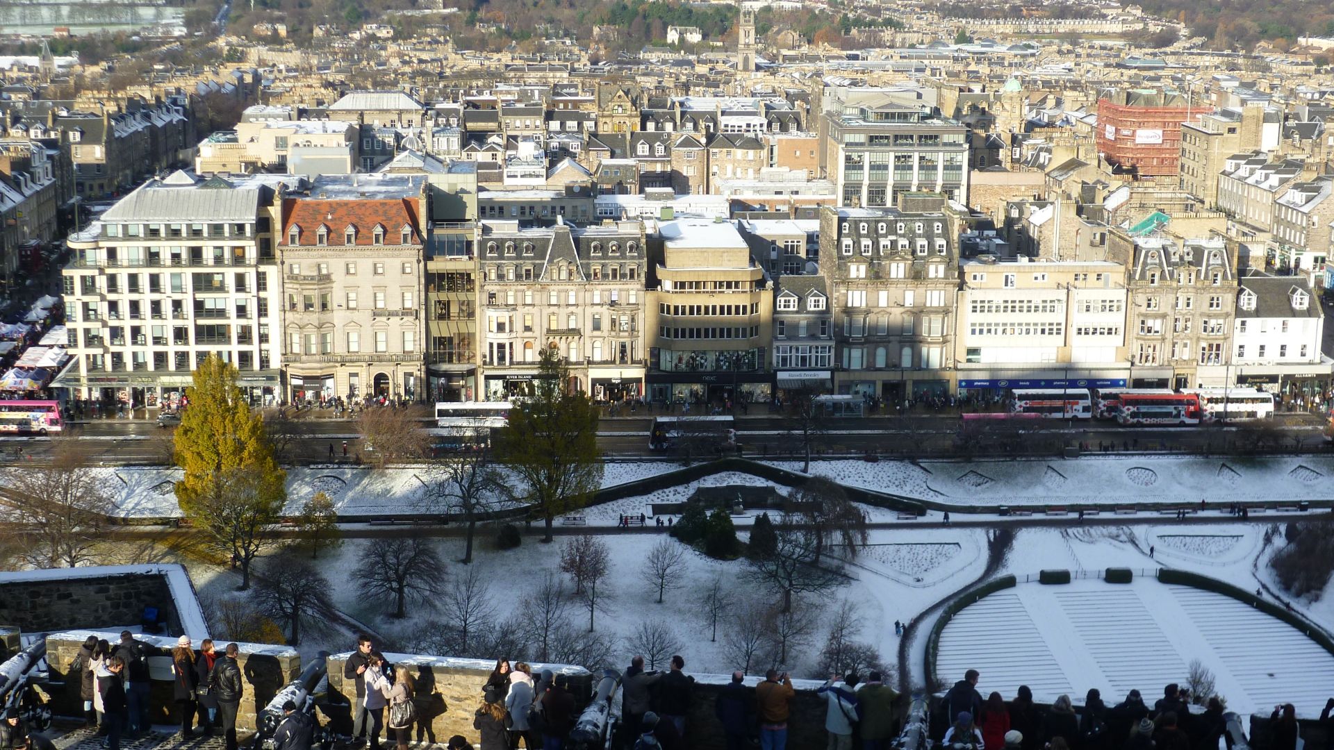 File:The New Town from Edinburgh Castle.JPG