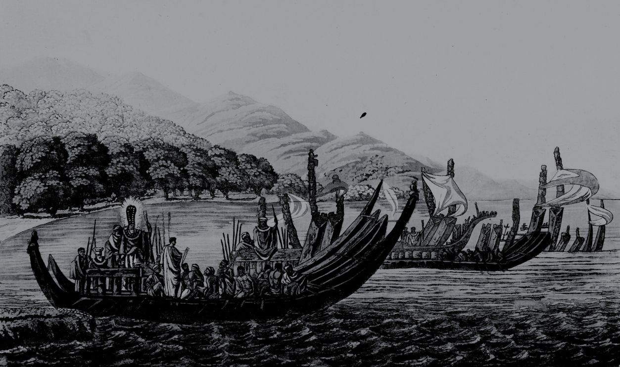 Native american travelling