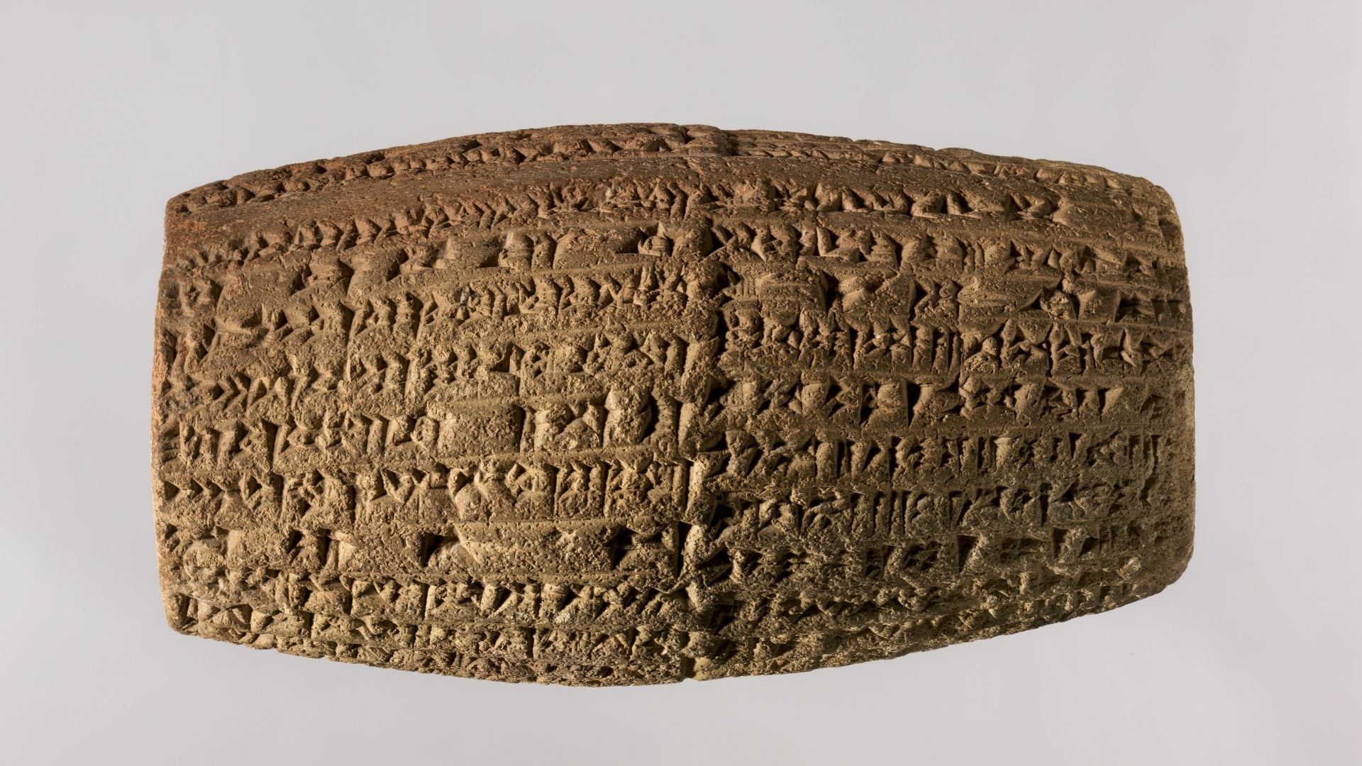 File:Neo-Babylonian Cuneiform Cylinder.jpg
