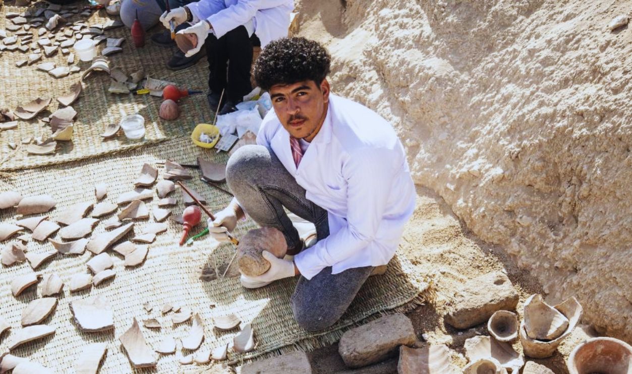 2192361970-Artifacts unearthed at Queen Hatshepsut's temple shed light on Egypt's ancient era