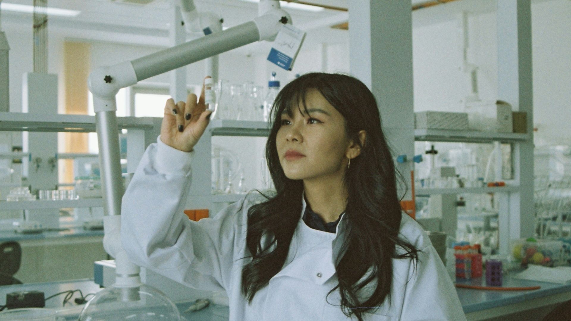 woman in white medical scrub