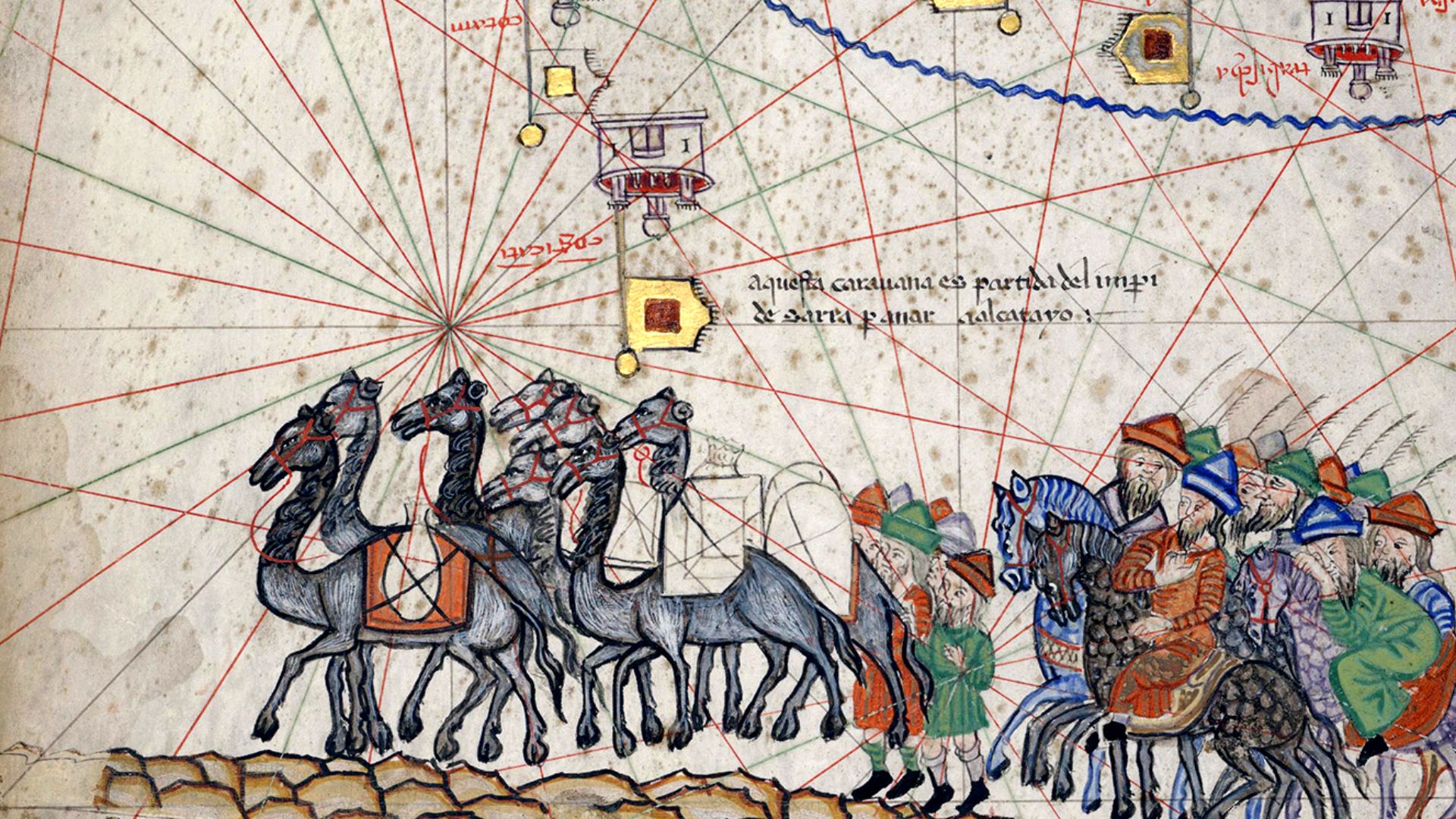 File:Caravane sur la Route de la soie - Atlas catalan.jpg