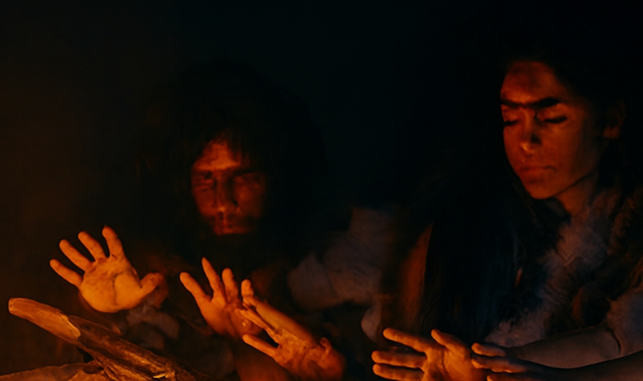 Neanderthal Cooking, Shutterstock, 1595983549