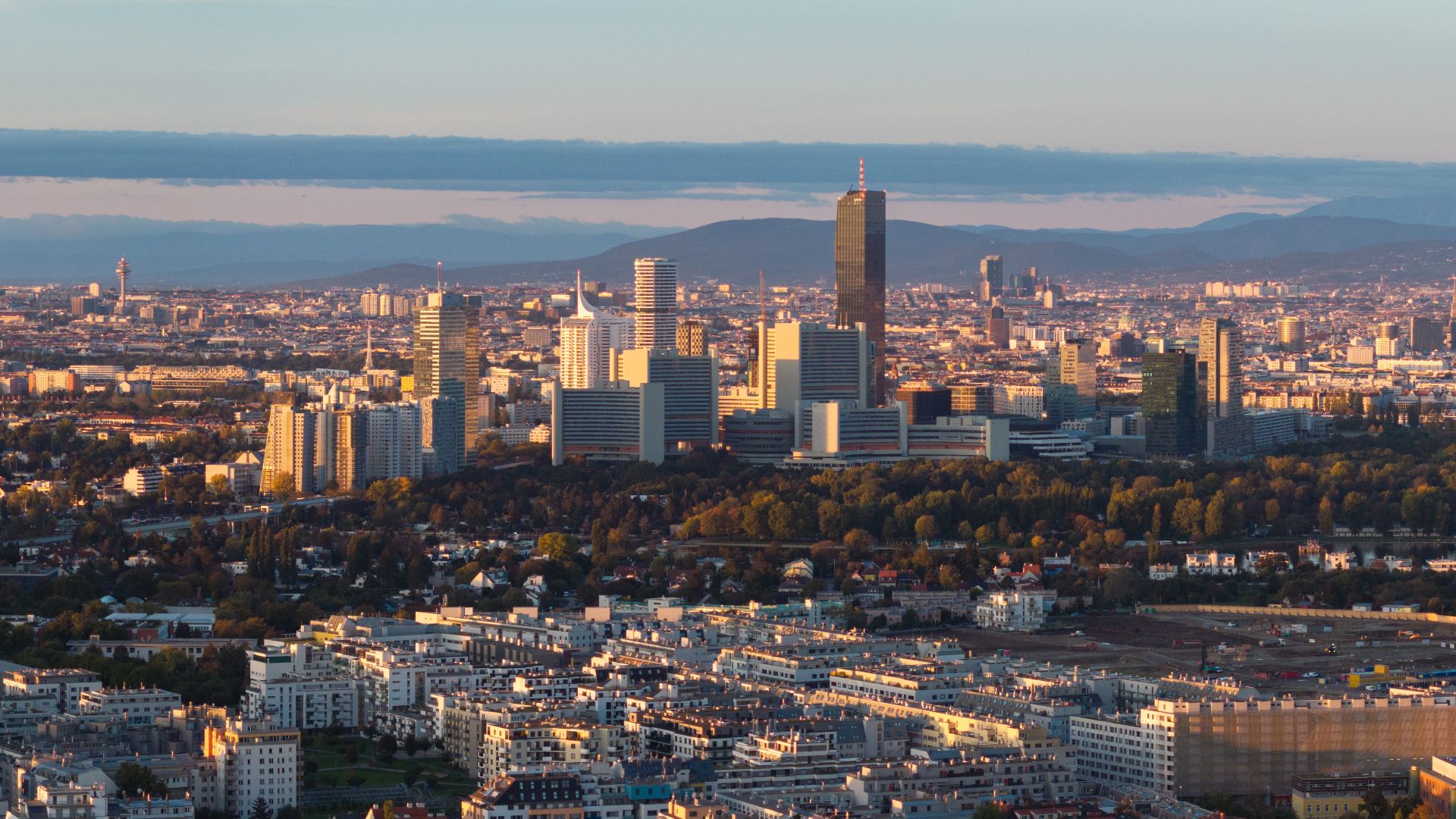 File:Vienna Austria Skyline Aerial, October 2024.jpg