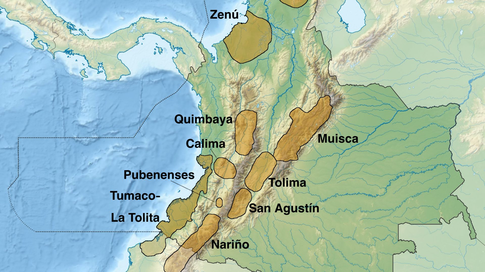 File:Culturas precolombinas de Colombia.png