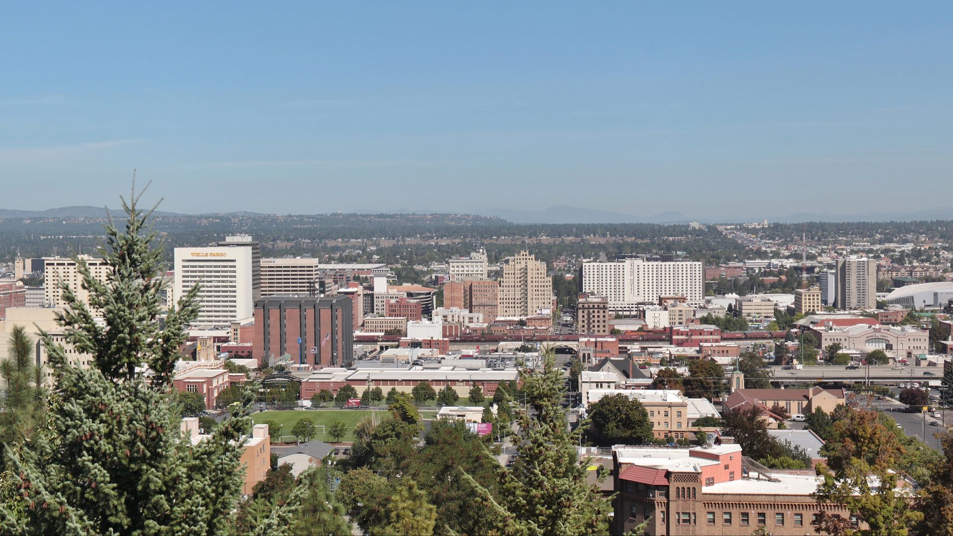 File:Spokane skyline panorama (Aug 2019).jpg