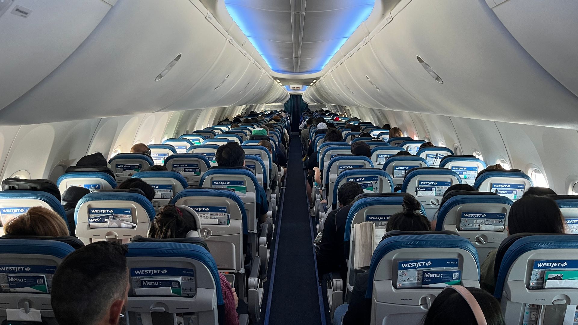 File:WestJet Boeing 737 MAX 8 Interior.jpg