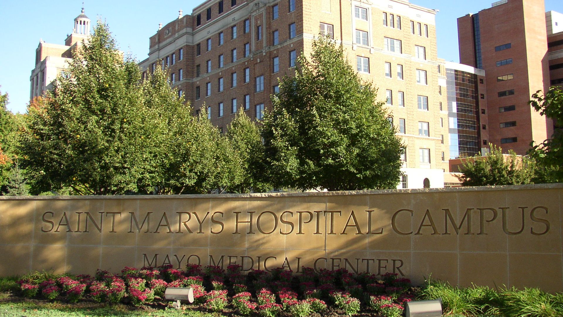 File:St Marys Hospital, Rochester, stone marker.jpg