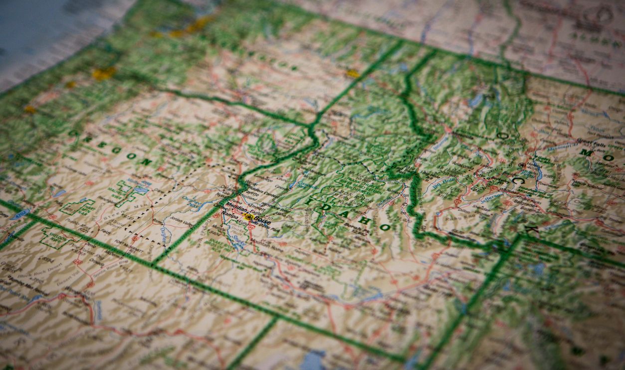 Idaho Map