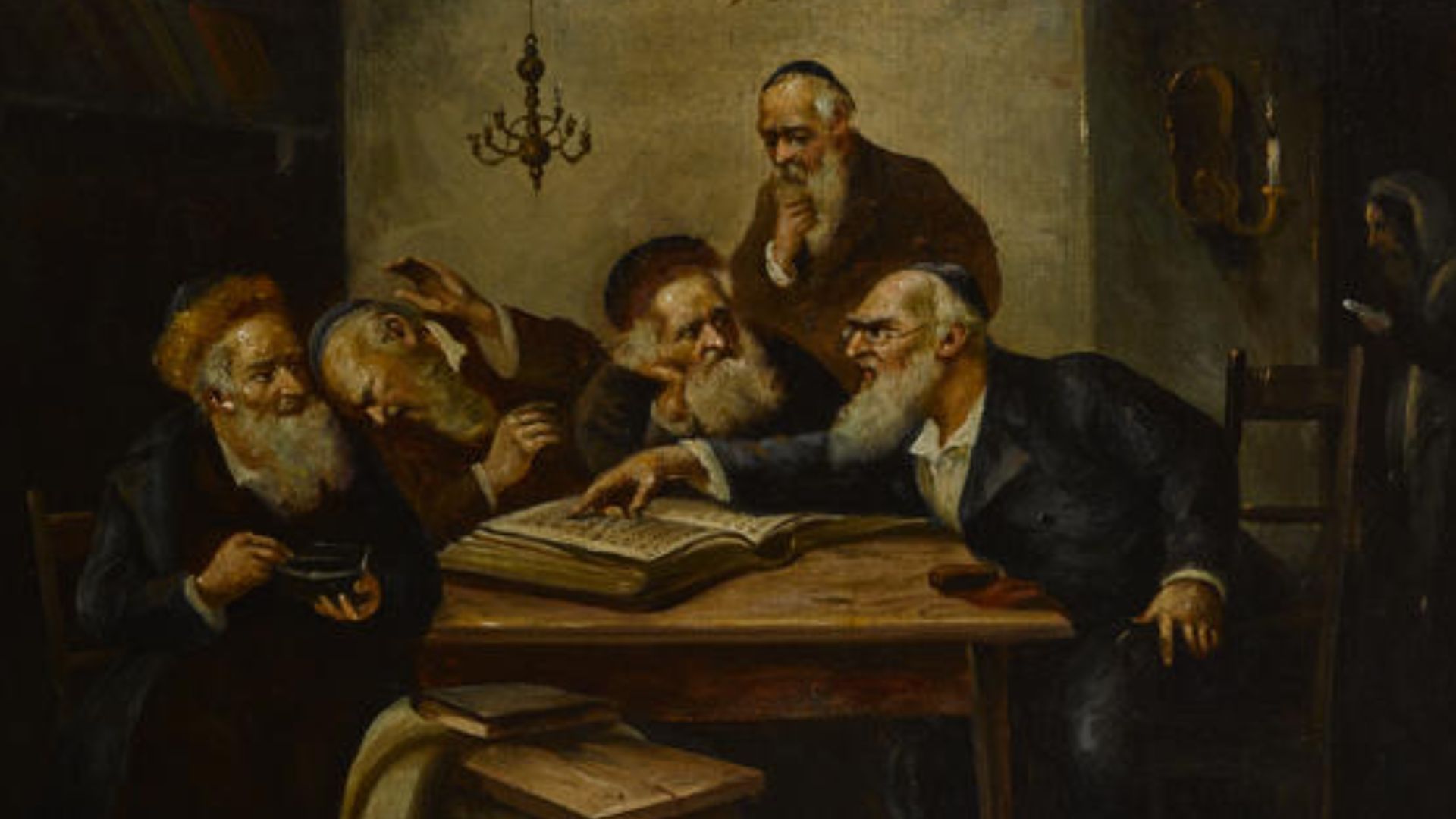 File:Bernard Trebacz Argument of the scholars.jpeg