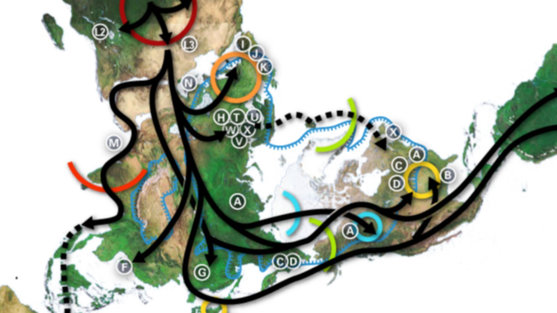 File:World map of prehistoric human migrations.jpg