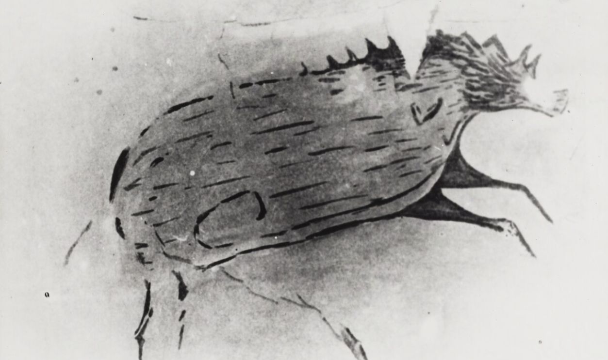 Sulawesi cave painting