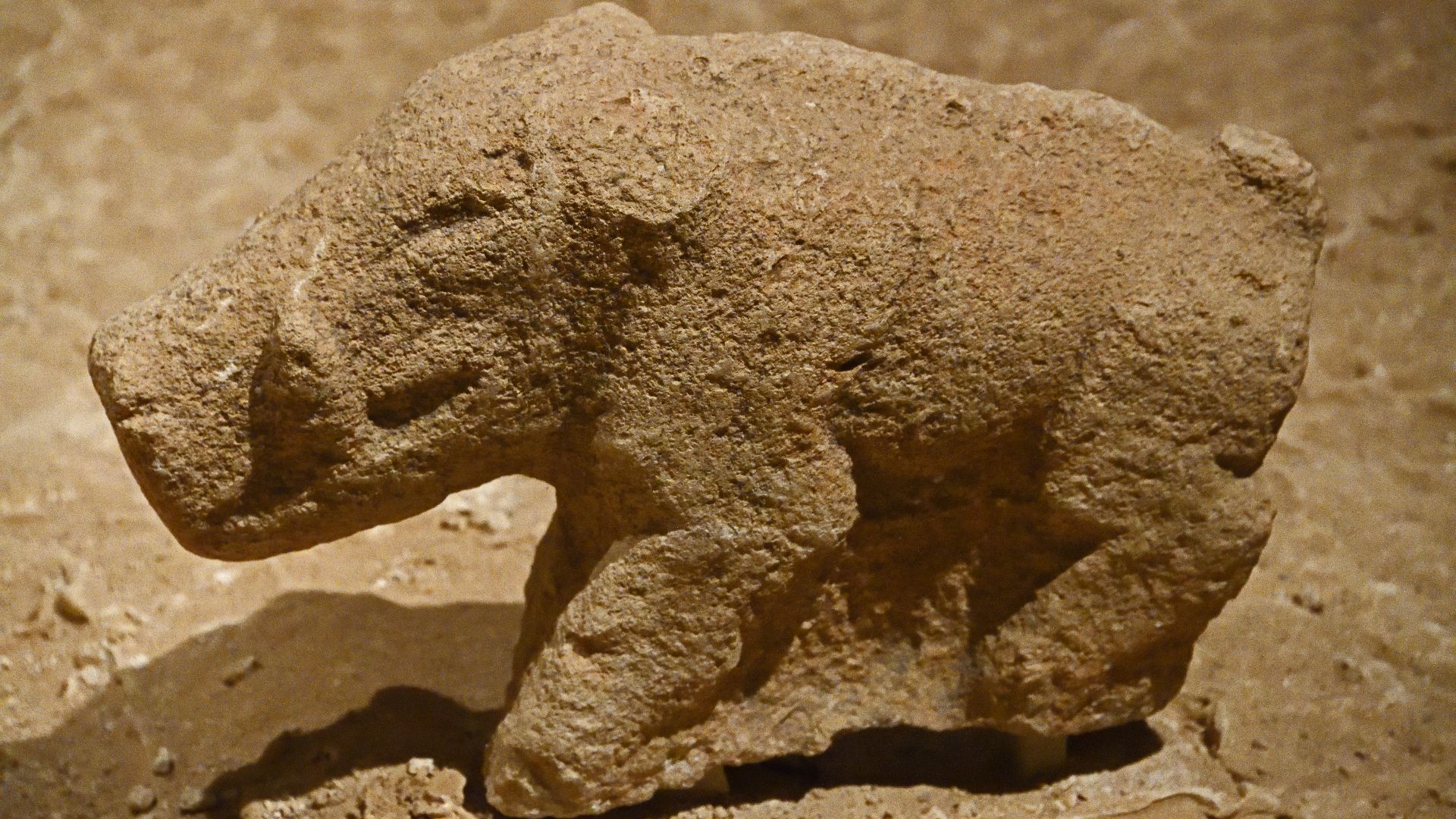 File:Urfa museum Boar statue sept 2019 4766.jpg