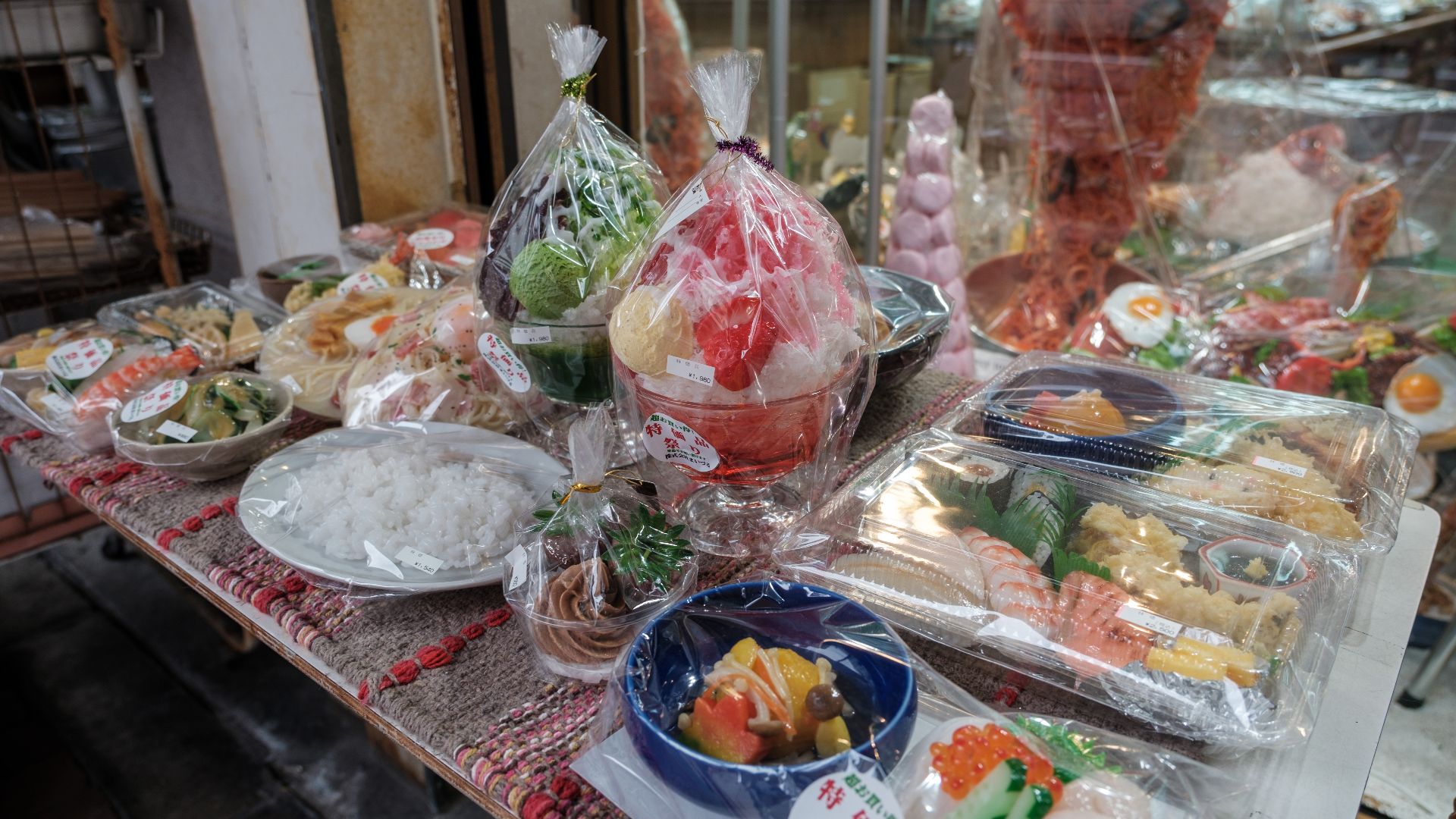 File:Plastic food for restaurant displays - Kappabashi Kitchen Town in Taito Ward (50119191636).jpg
