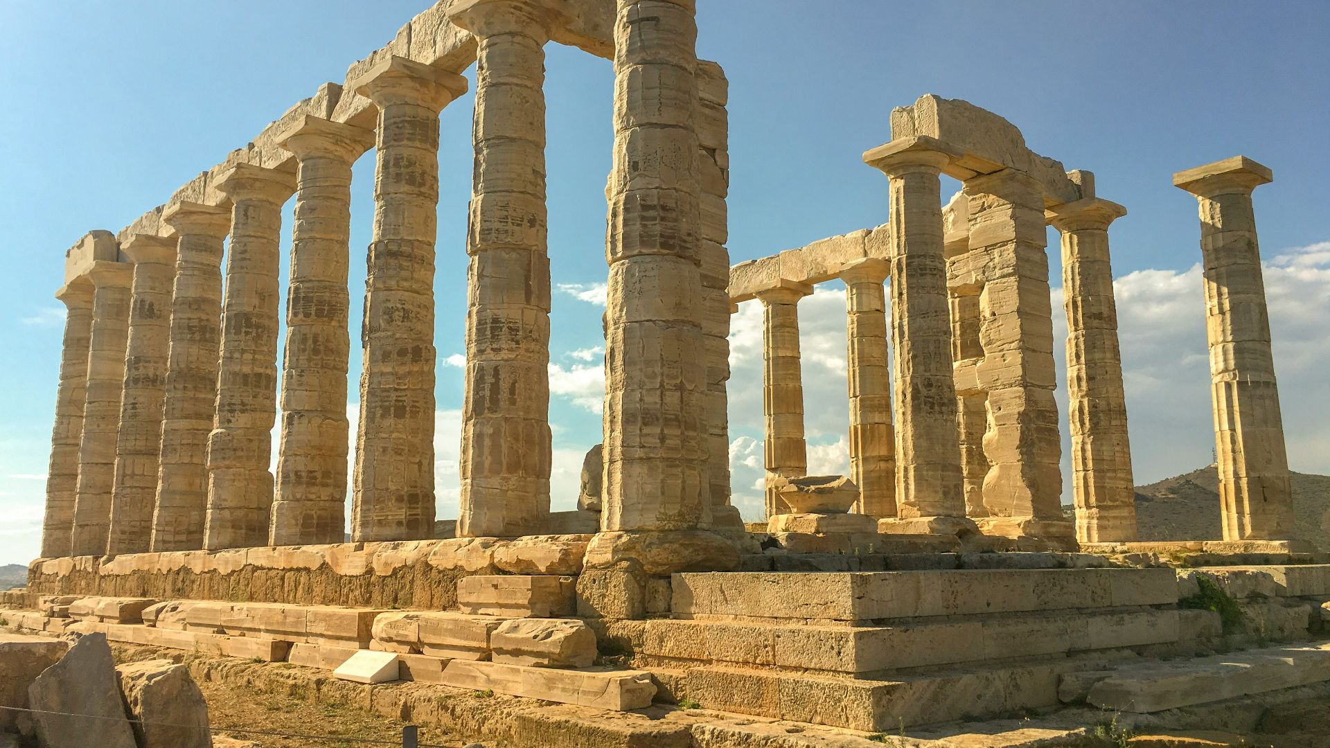 temple ruins under clear sky at daytime