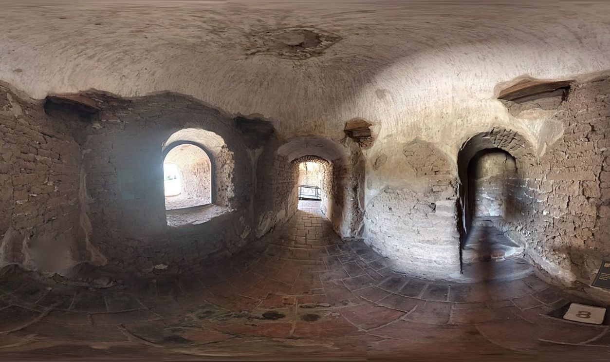 File:Baptisms were performed for babies, children, and adults in this room. Adobe walls, nine feet thick with an inner rock core (ccd6d08b-ce9d-4202-973e-46cba035a839).JPG