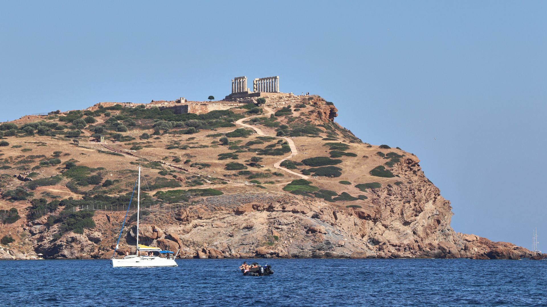 File:Cape Sounion and the Temple of Poseidon on June 9, 2018.jpg