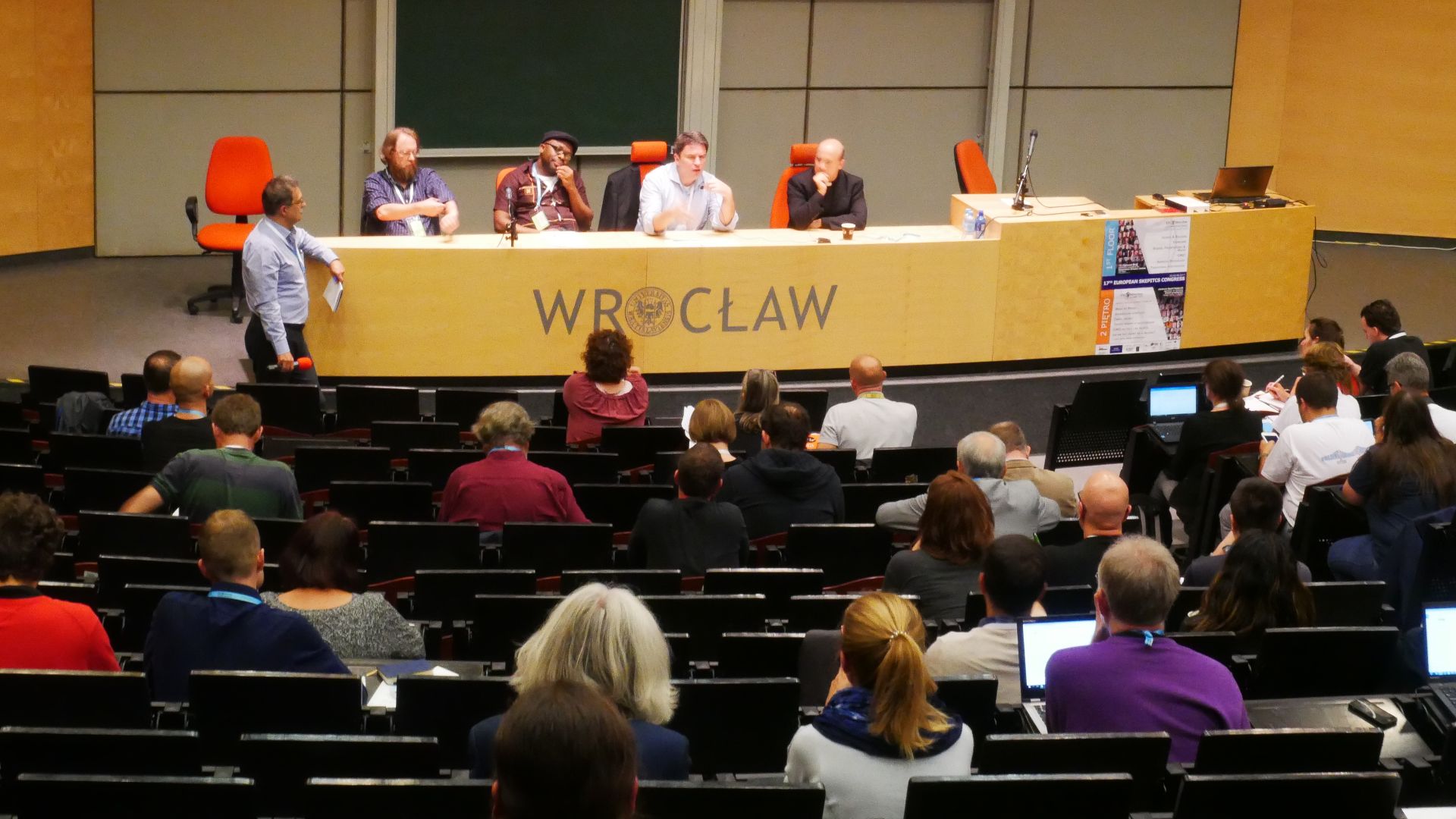 File:Science and Religion Panel at ECSO.jpg