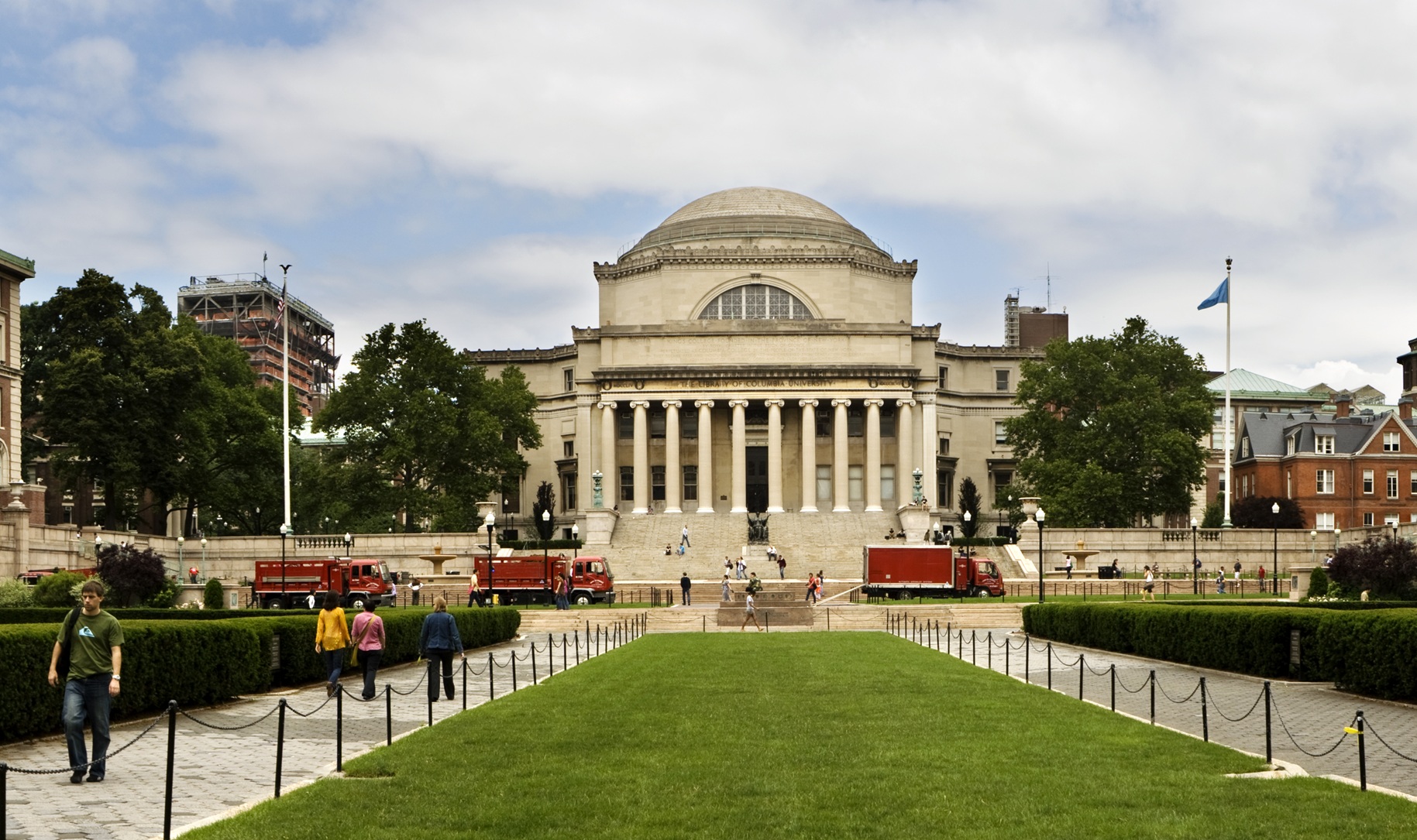 Panorama of Columbia University in New York City - 2009