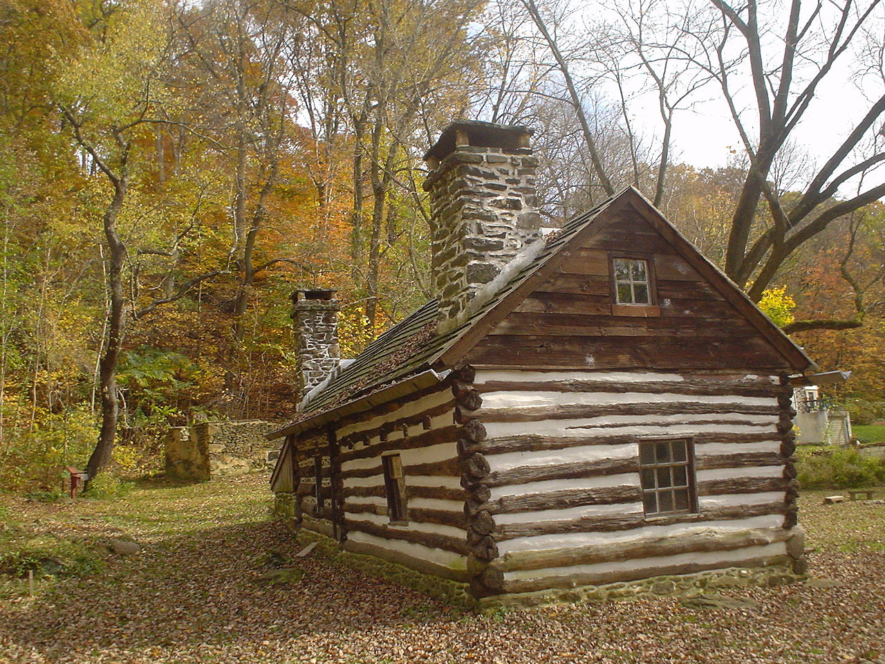 Lower Swedish Cabin - log cabin in suburban Philadelphia