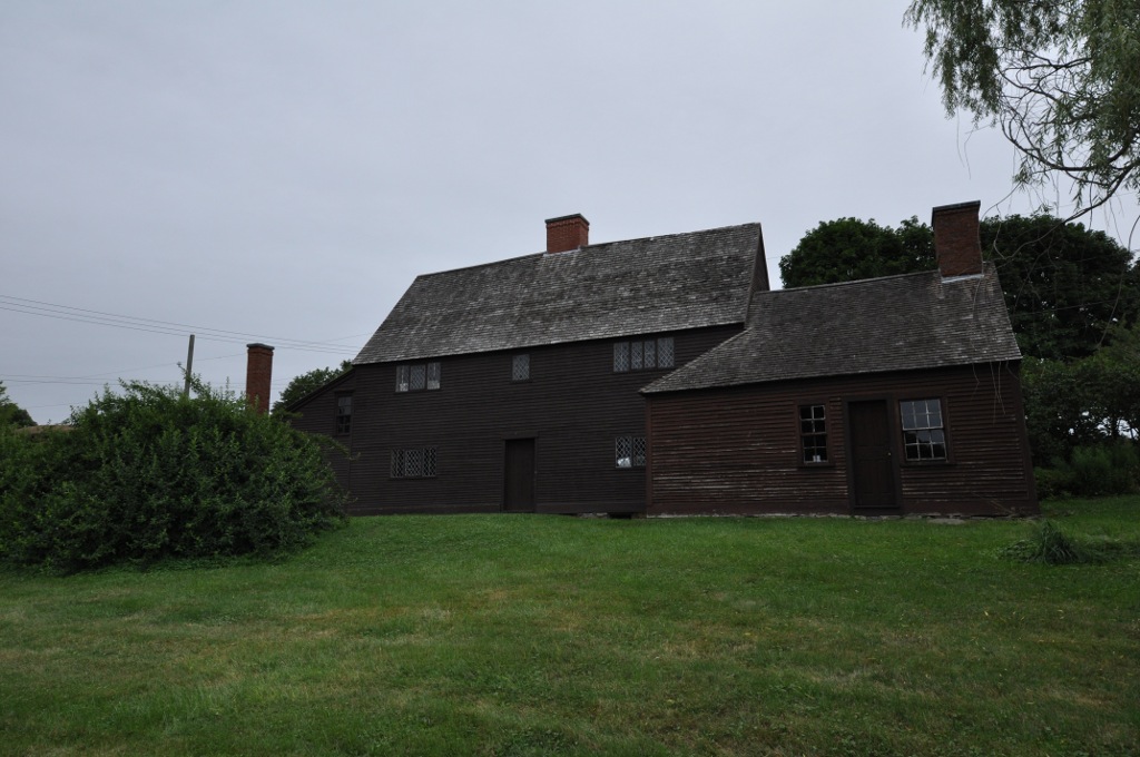 Richard Jackson House, Portsmouth, NH during cloudy day