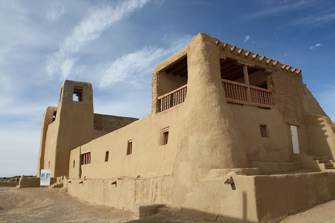 The mission church of San Esteban Rey at Acoma Pueblo