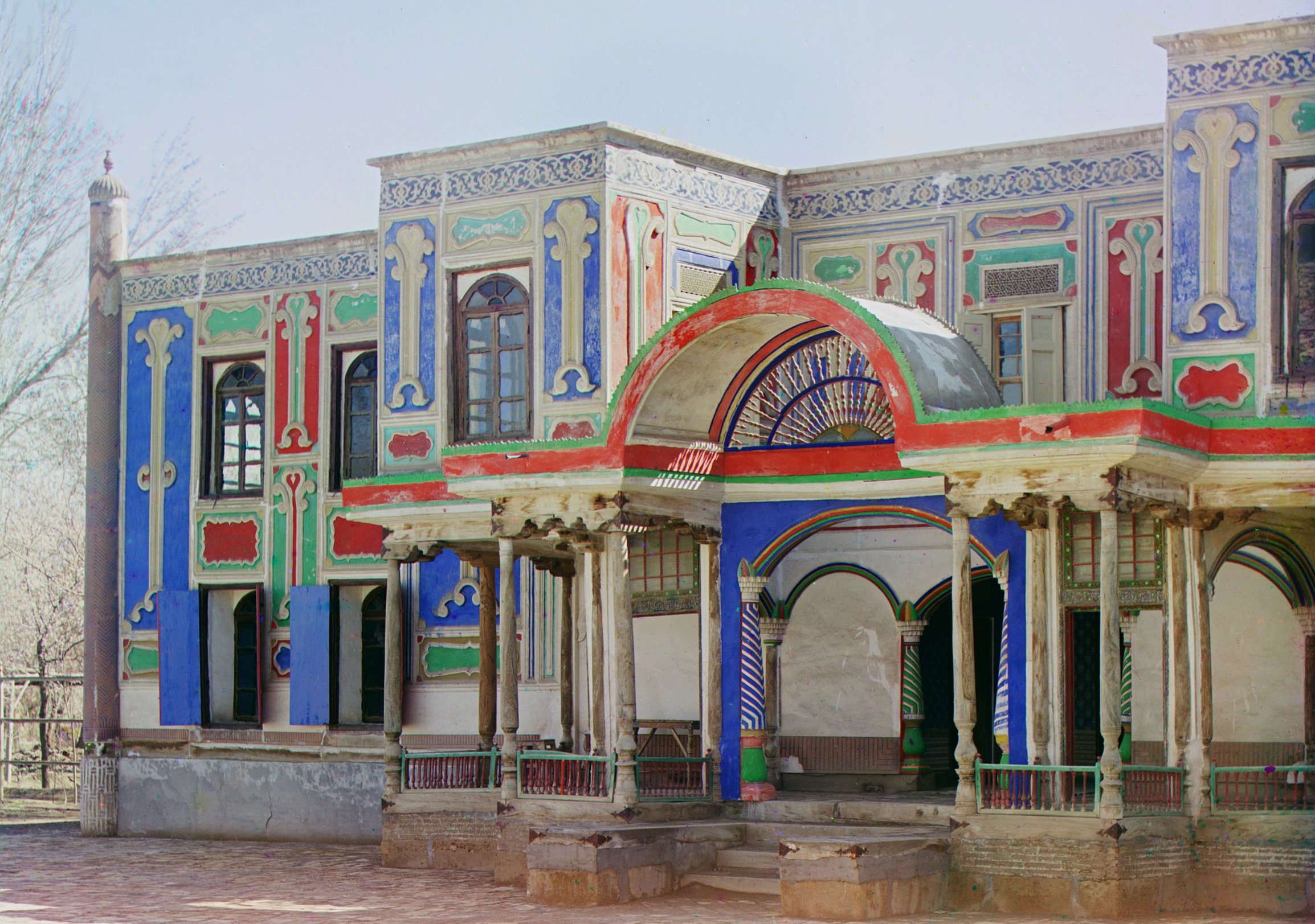 A palace complex in Bukhara, Uzbekistan