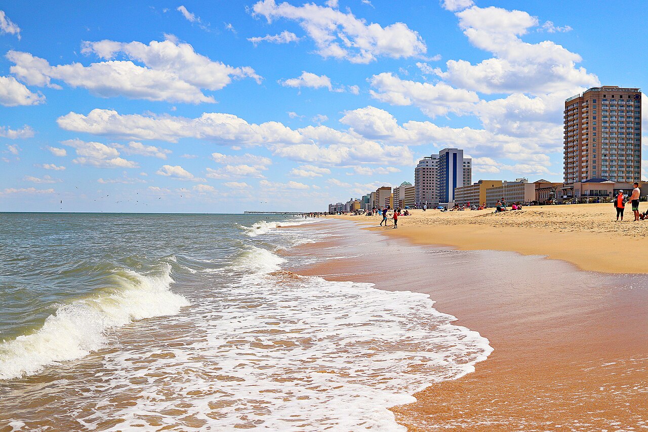 Virginia Beach Oceanfront taken in 2021