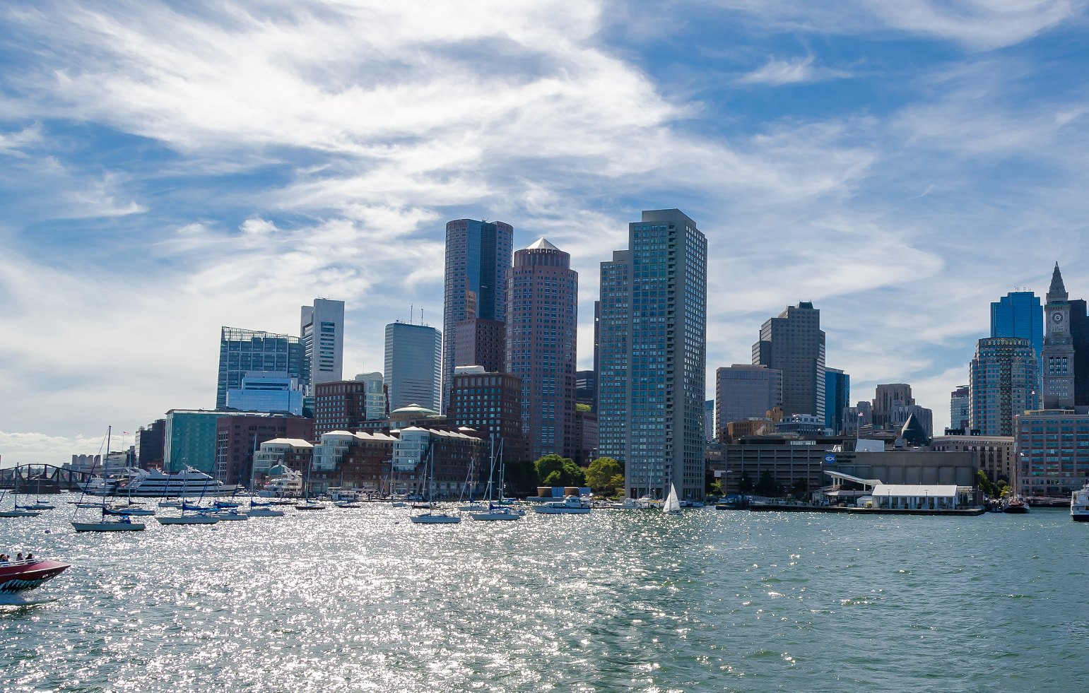Boston Skyline from the Harbor