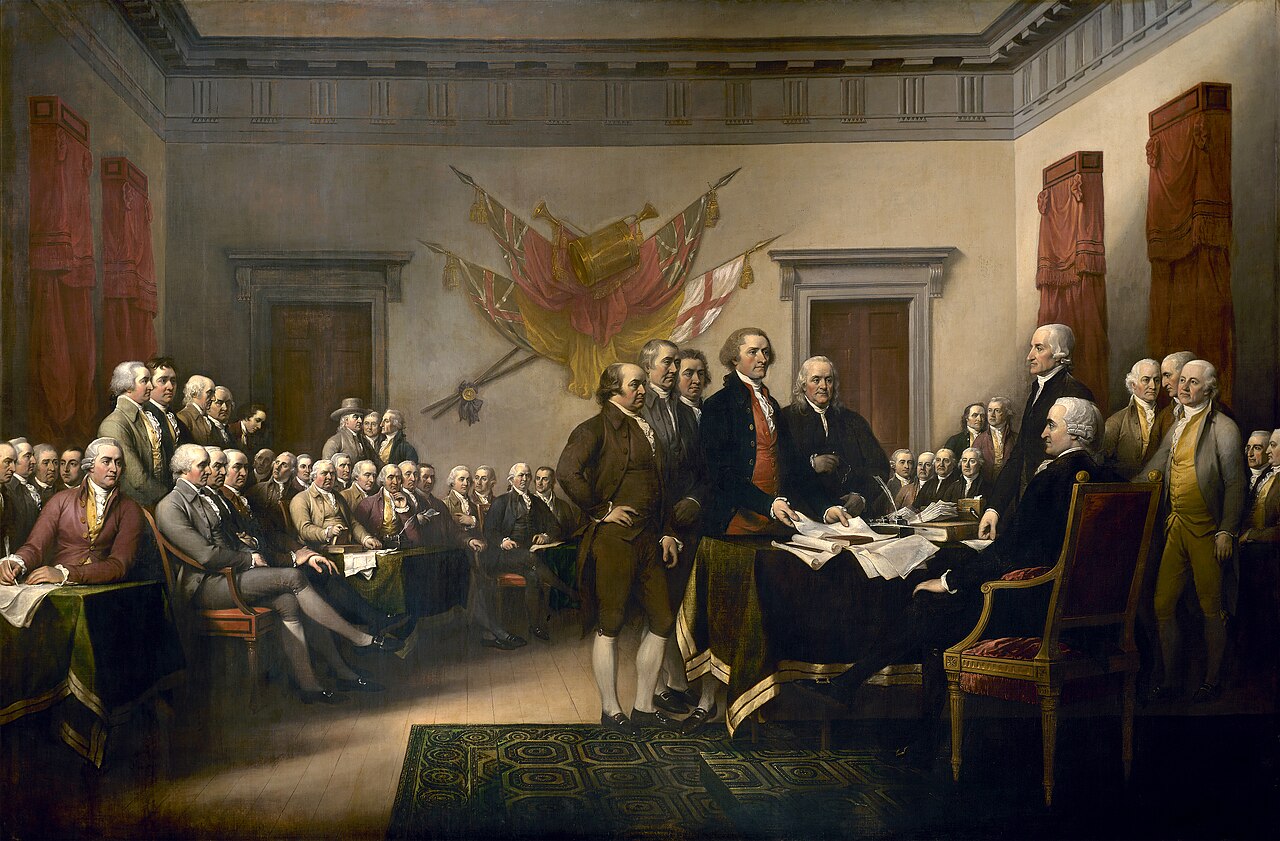 Declaration of Independence, being represented to the Congress