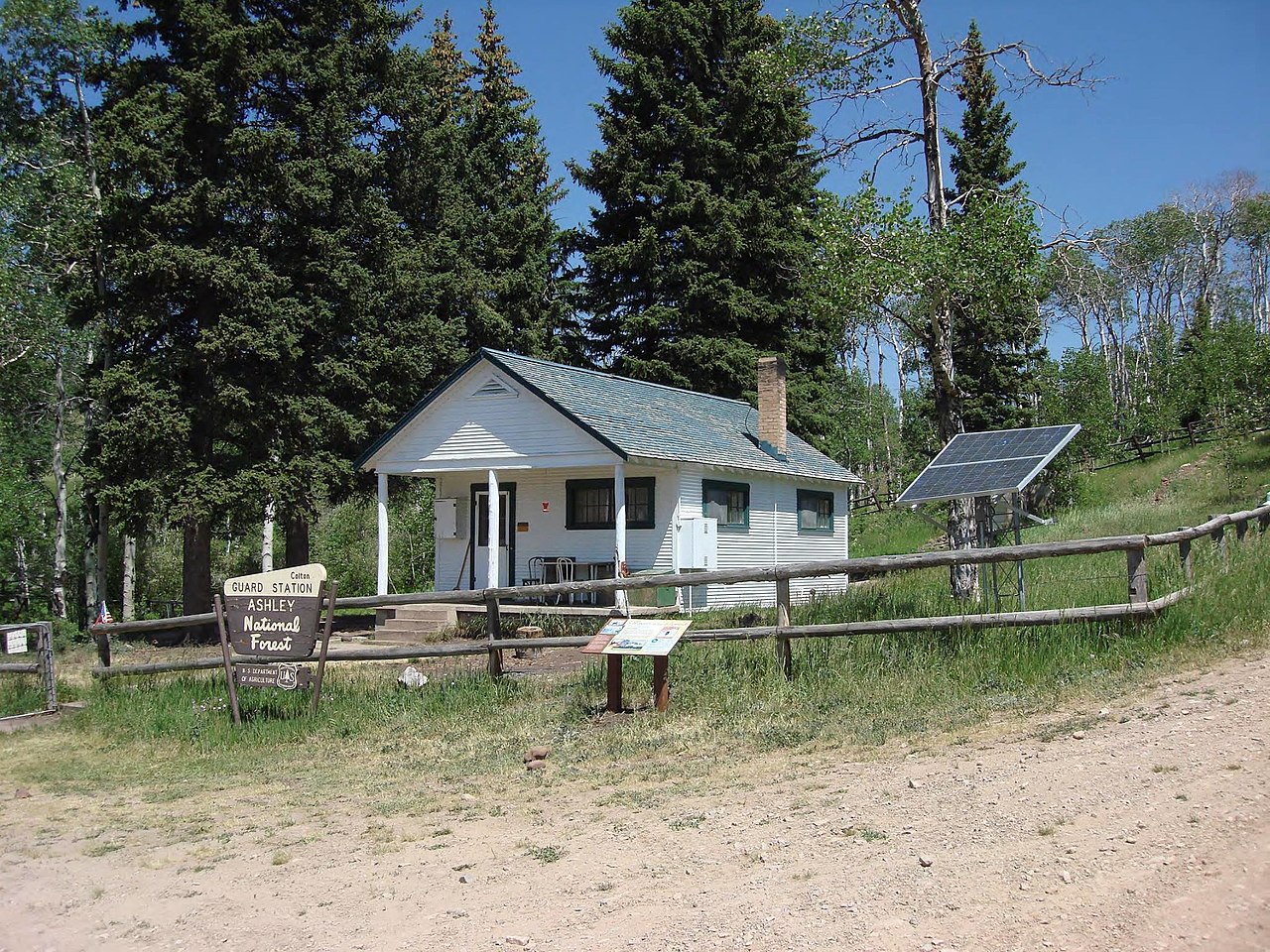 Ashley National Forest's rental cabins