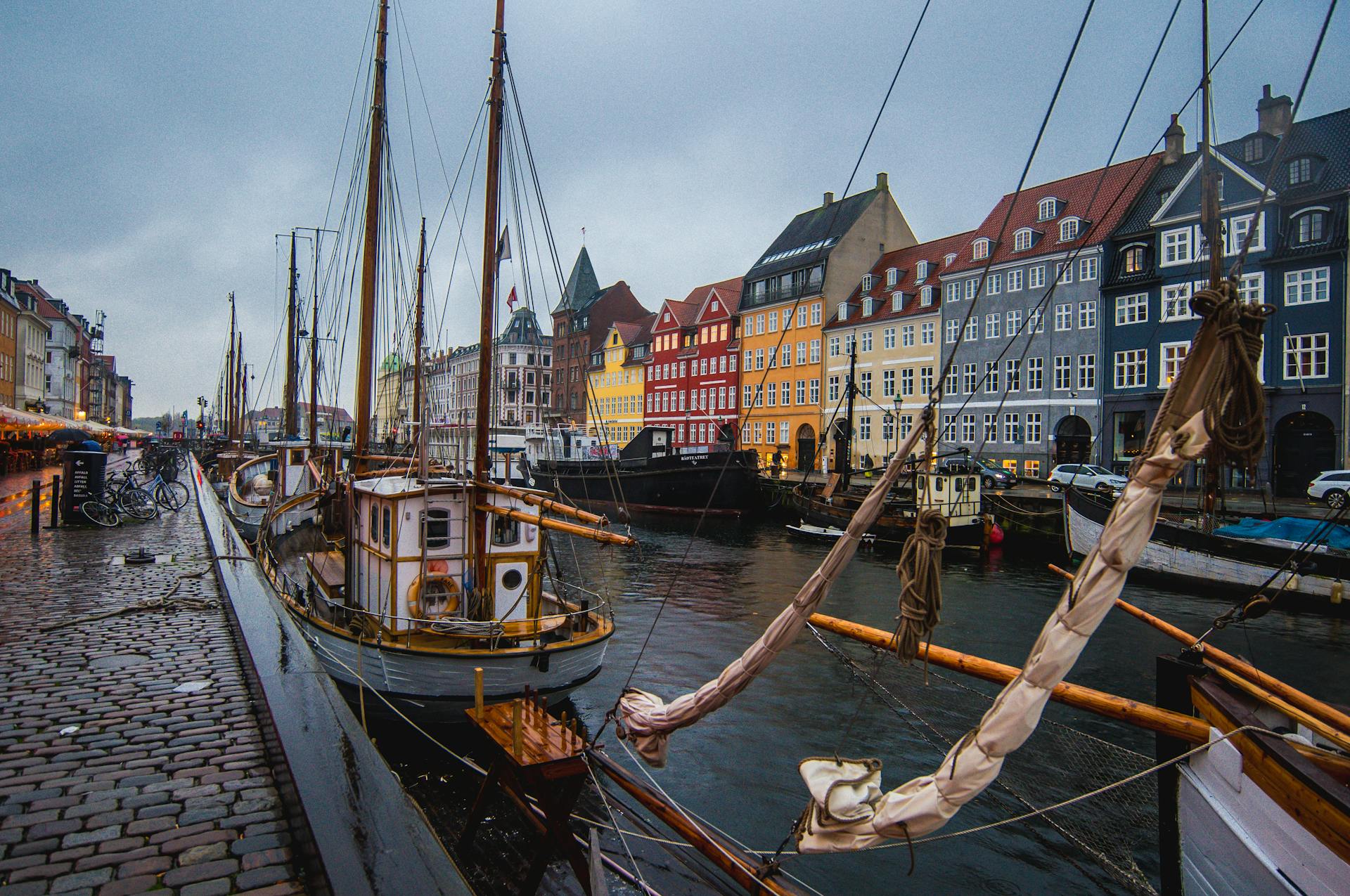 Boats During Daytime in Copenhagen, Denmark