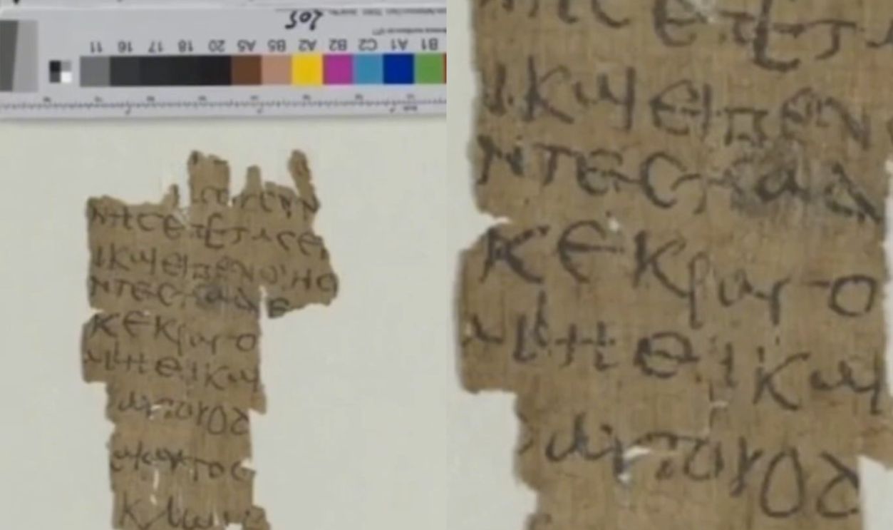 1,600-year-old papyrus fragment