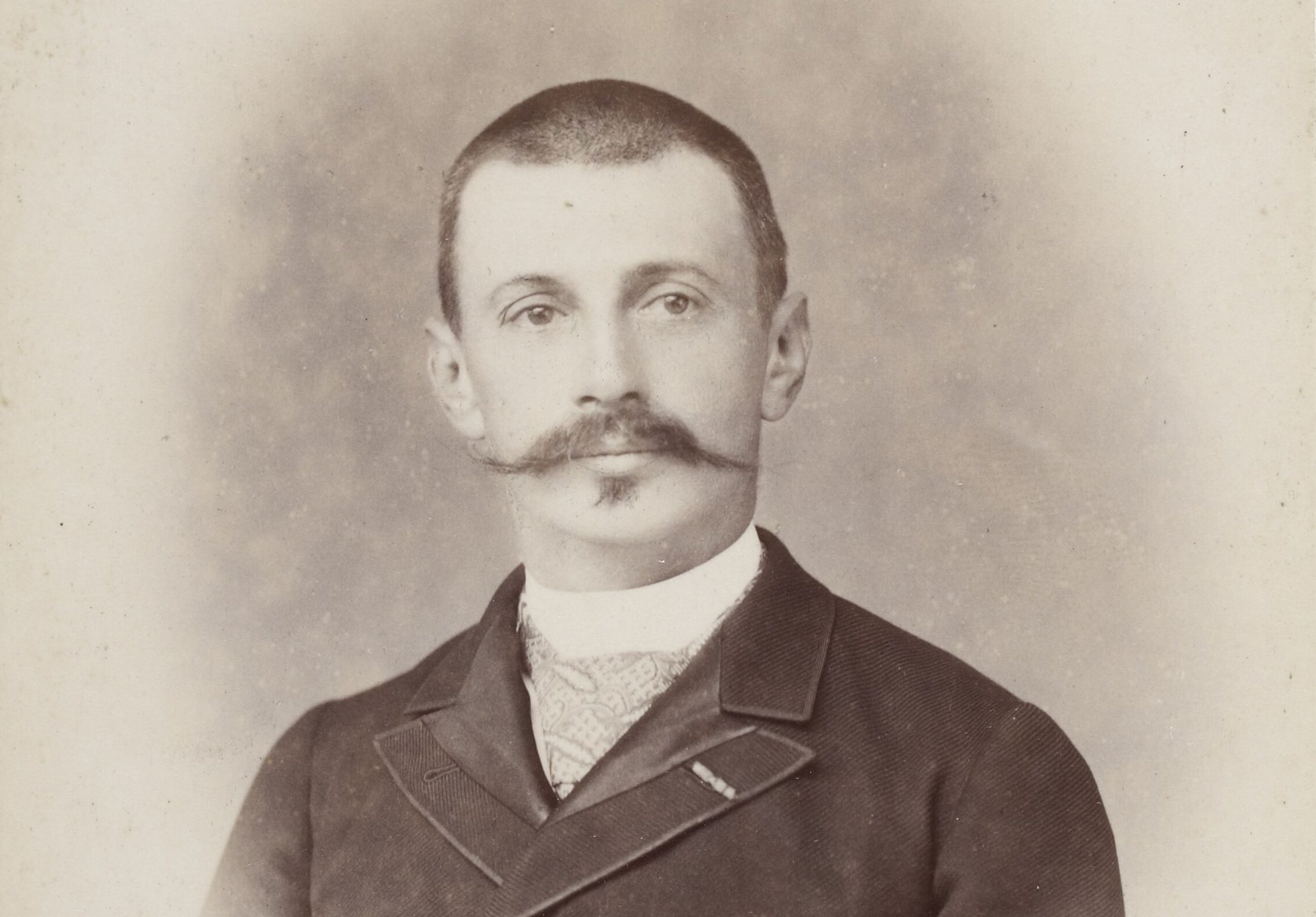 Portrait of Jacques De Morgan in a suit