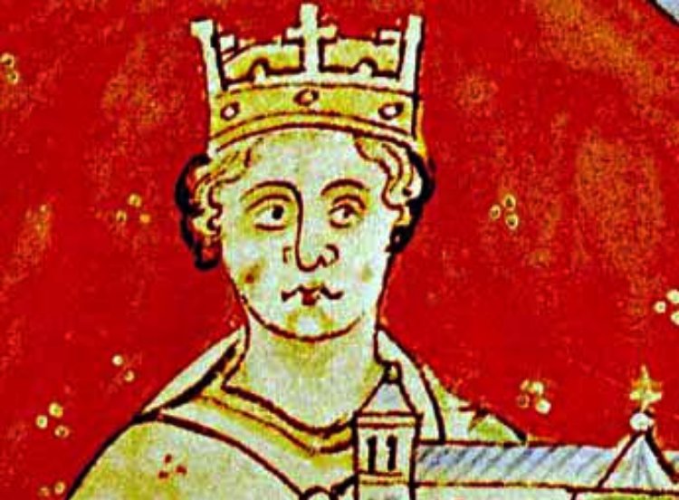 A portrait of King John of England