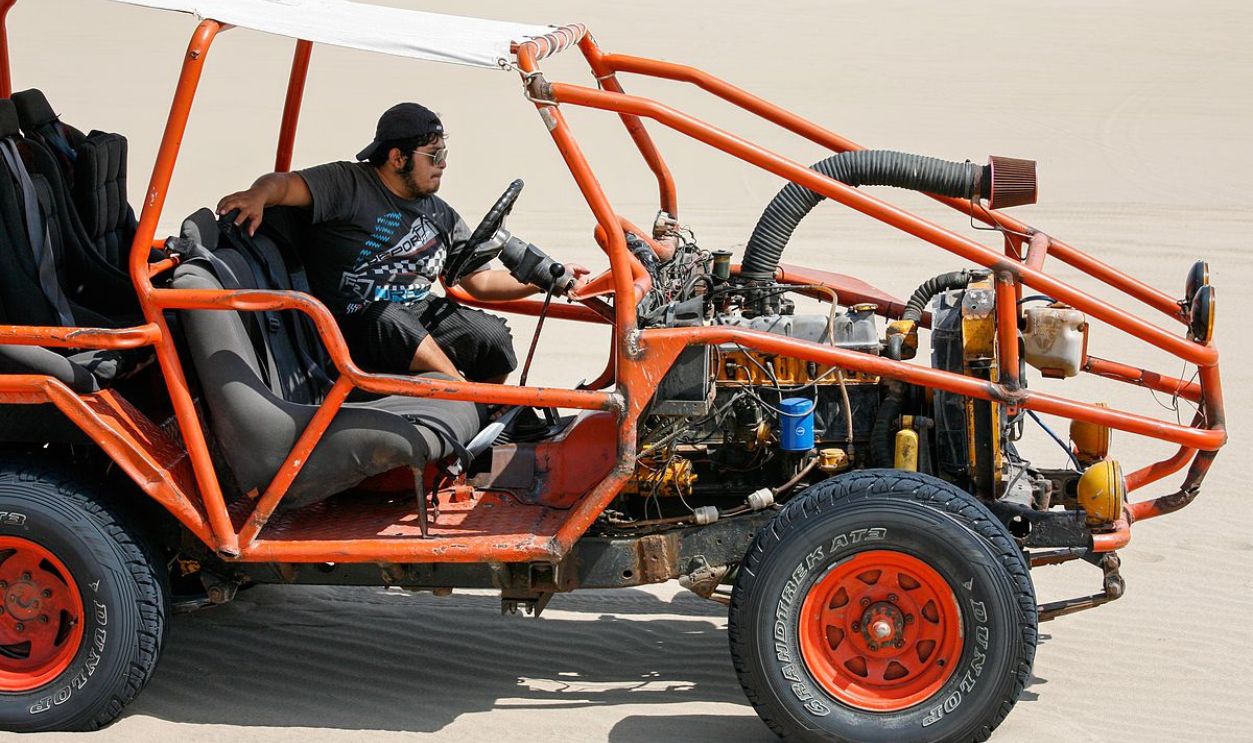 Dune Buggy At Huacachina