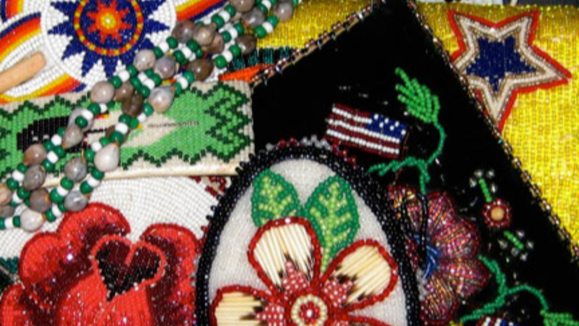 File:Nat Am beadwork sampler.jpg