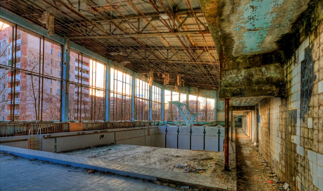 Azure Swimming Pool, Pripyat, Ukraine